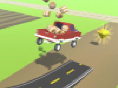 Flying Road background